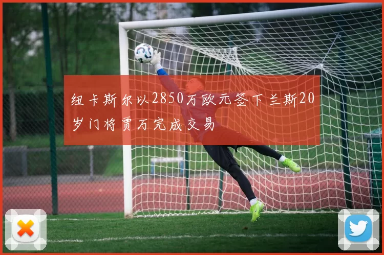 纽卡斯尔以2850万欧元签下兰斯20岁门将贾万完成交易