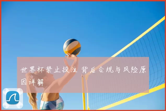 世界杯禁止投注 背后合规与风险原因详解